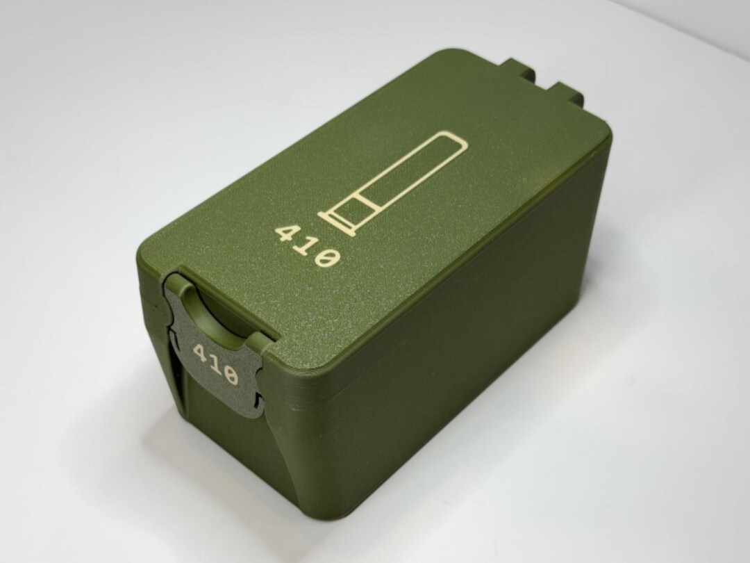 410 Gauge Shotgun Shell Box – 36 Shell Capacity | Boxloc Modular ...