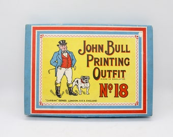 John Bull Printing Outfit No.18, made in England