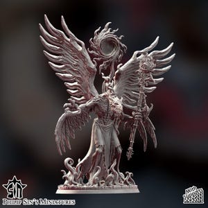 Demonio Mágico Mayor / Miniaturas de Pecados Capitales / Miniatura para juegos de rol de mesa