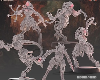 Revenant Battle Sisters – Resin Proxy Miniatures - Multiple Printing Options
