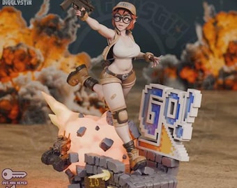 Mecha Slug Fio | Fantasy Nature Character | Display Collectible