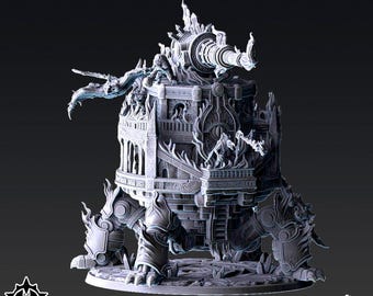 Walking Fortress of Change | Sins Miniatures | Table Top Role Playing Miniature