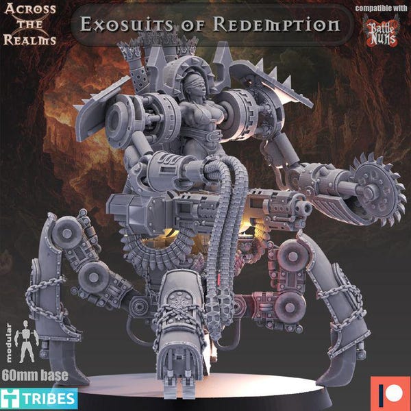Exosuits of Redemption | Battle Nuns | Across The Realms