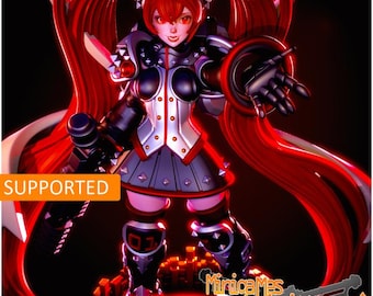 Vocaloid Sister | resin anime figurine | Minigames Miniatures