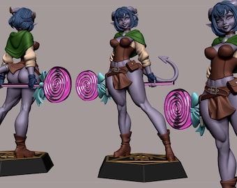 Jesper Role Play 23cm Miniature | 3D Printed Miniature | Digital Dark Pinups