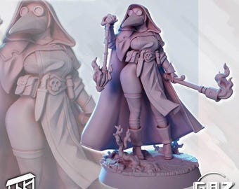 Plague Doctor Malvora | Resin Figurine | Gaz Miniatures | 32mm and 75mm sizes | base included