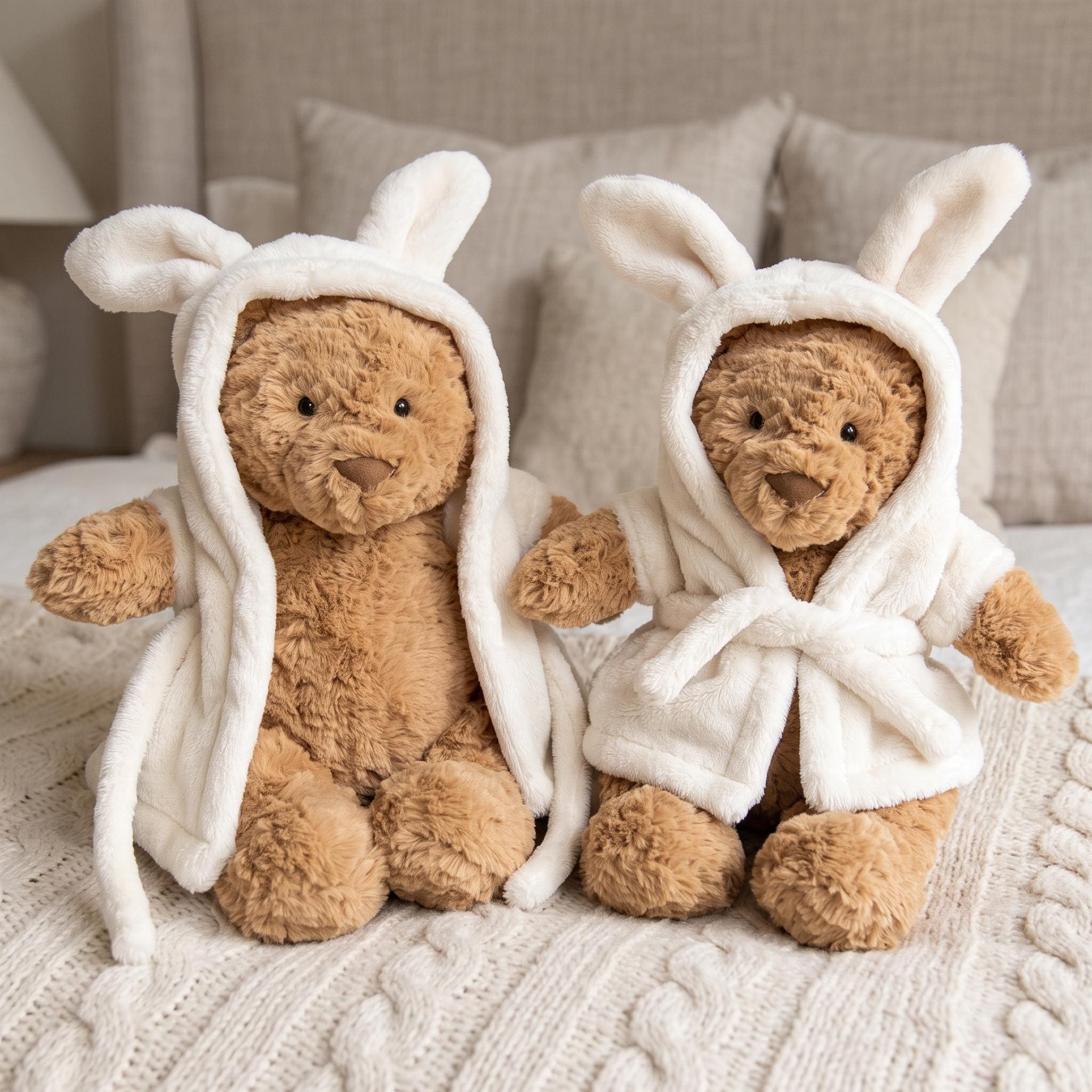 Bartholomew Bear Bathrobe Outfit Jellycat - Etsy