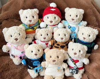 Bartholomew Bear Junior | 16 - 18cm Compatible Clothes, Handmade Plush Toy Outfit, Teddy Bear Dress, Best Valentine Gift