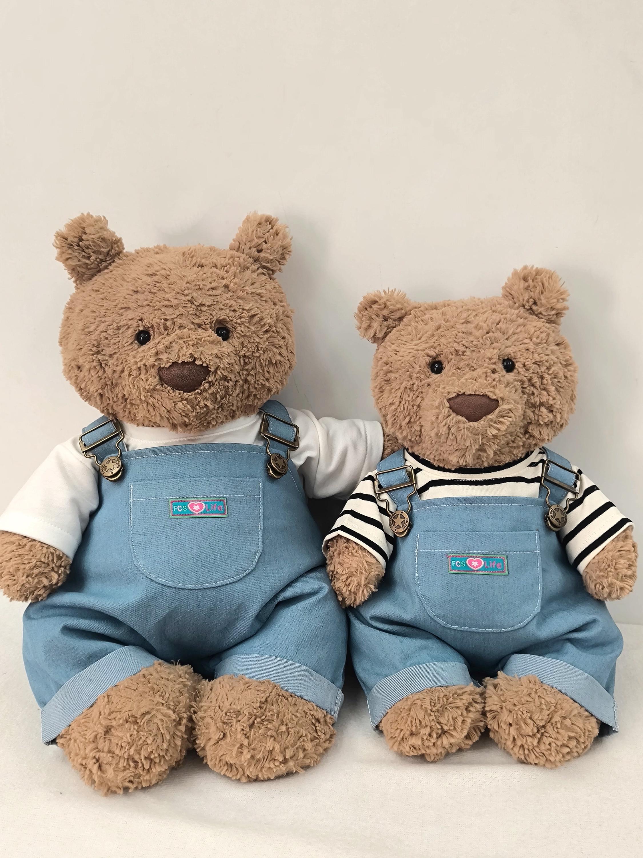 Vintage Stuffed Bears in Overalls - Etsy Canada