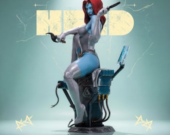 Mystique – Statua e busto STL in scala 1:6