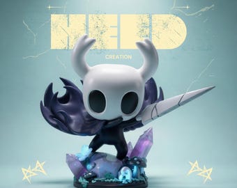 Hollow Knight STL Statue – Indie Game Collectible 3D Print Model