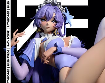 Black Swan 1/6 Scale Statue | Honkai Star Rail Memokeeper (Digital 3D Print File)