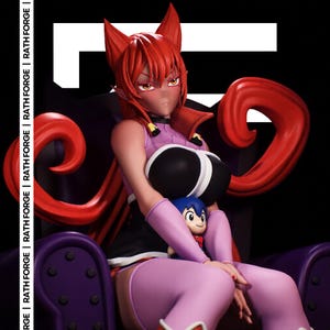 Ameri Azazel - Welcome to Demon School! Iruma-kun 1/6 Bust Included STL File