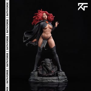demonic queen female sculpture