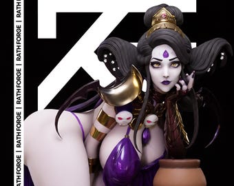 Nyx from Hades NSFW STL 3D Print Model 1/6 Scale