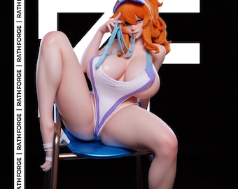 ファンタジーバニーガール NSFW 1:6 STL 3Dプリントファイル 非対応アニメ樹脂製スタチュー
