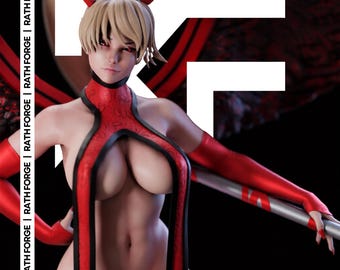 デビルサキュバスクイーン NSFW 1/6スケール STL 3Dプリントファイル 非対応ファンタジースタチュー