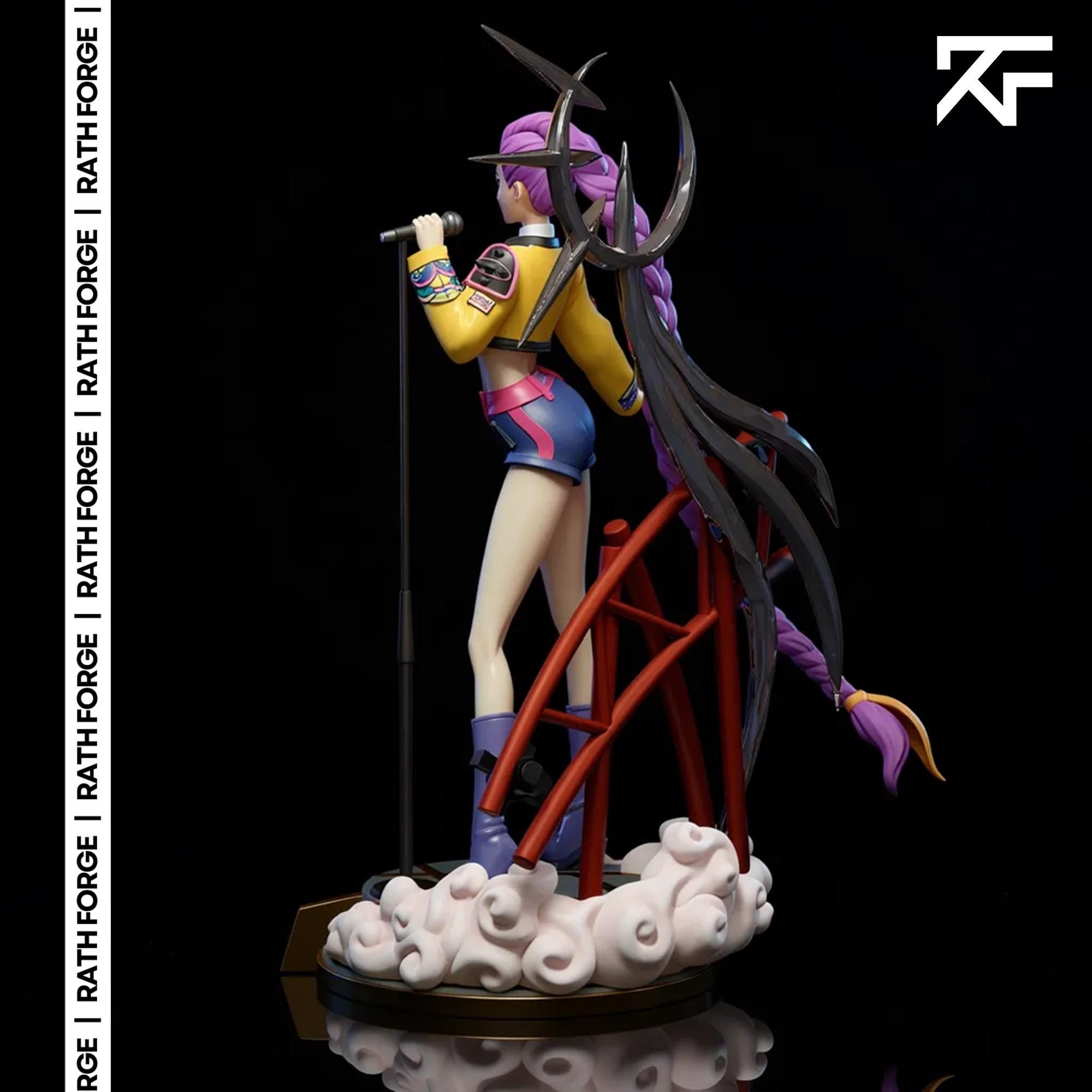 Singer Figure Rumi K-POP Demon Hunters STL | Idol Singer Figure | 1/6 Scale Statue ...