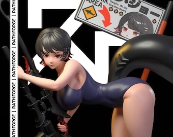 Ellen Joe Shark Maid em escala 1/6 STL | Arquivo para impressão 3D Zenless Zone Zero