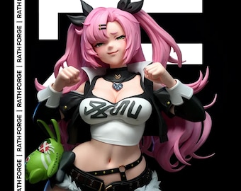 Nicole Demara 1/6 Scale Statue STL | Zenless Zone Zero, Cunning Hares Leader