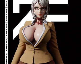 Meiko NSFW 1:6 STL 3Dプリントファイル 非対応 アニメ樹脂製スタチュー コレクタブルモデル