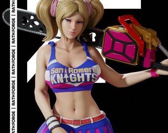 ジュリエット・スターリング ロリポップスレイヤー NSFW 1/6スケール STL 3Dプリントファイル 非対応ゲームスタチュー