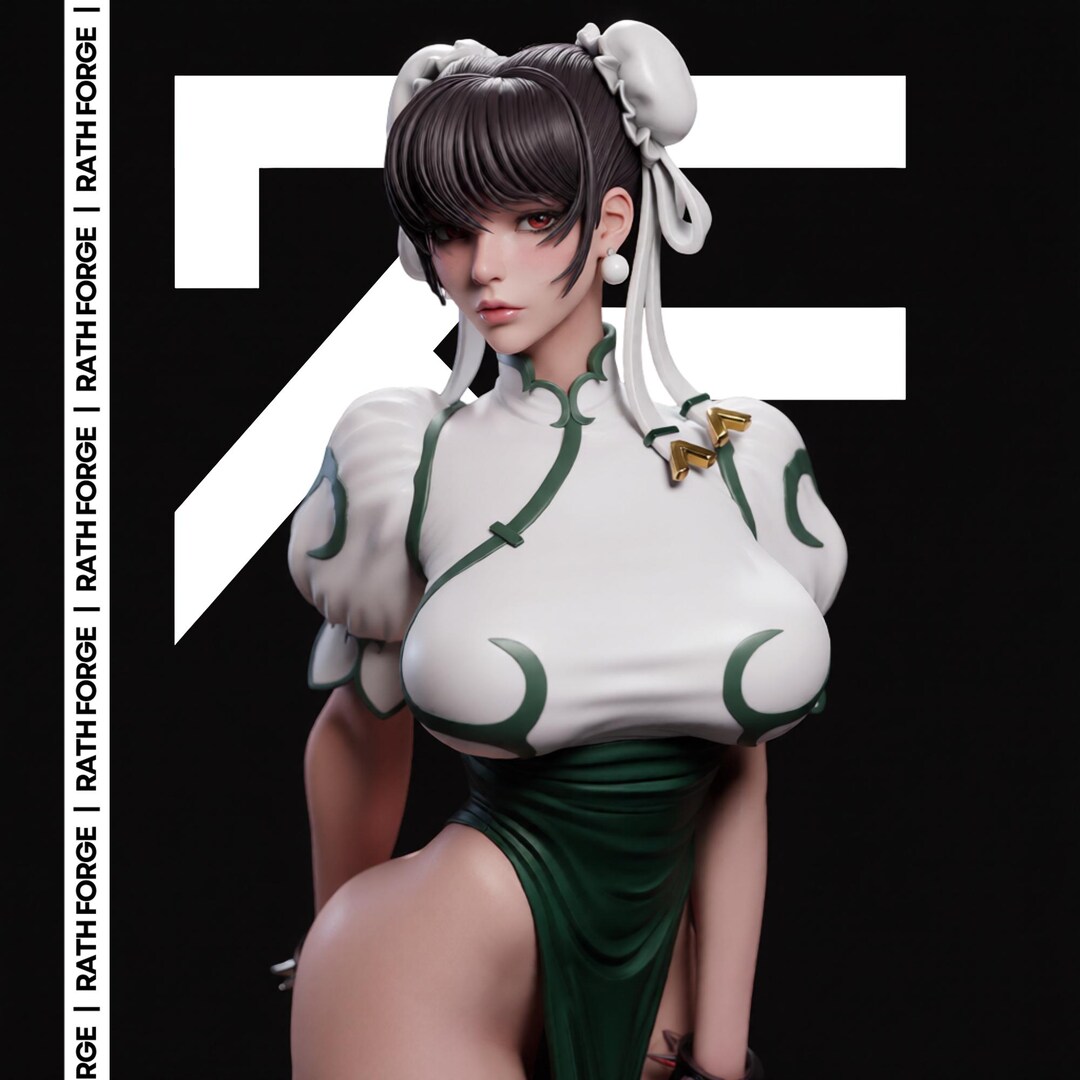 Street Fighter Chun Li NSFW STL 3D Print Model 1/6 Scale - Etsy