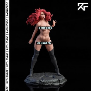 1/4 scale dark fantasy resin model