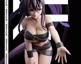 姫島朱乃 ハイスクールD×D NSFW 1/6スケール STL 3Dプリントファイル 非対応アニメスタチュー