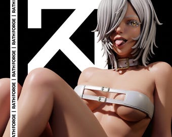 Veronica Original Character NSFW STL 3D Print Model 1/6 Scale