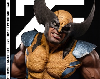 Wolverine 1-6 Scale STL Pre Supported 3D Print File