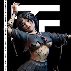 Ayakakashi STL / Silent Hill F Porcelain Bloom modelo a escala 1/6 (descarga digital)