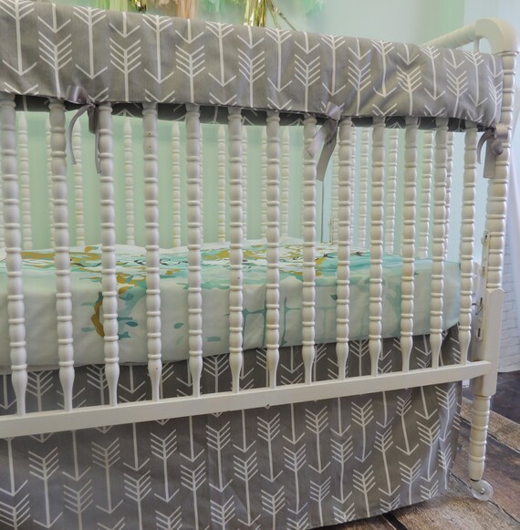 arrow crib bedding