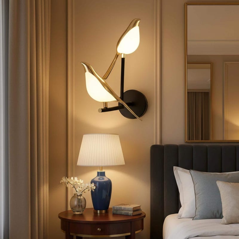 Nordic Wall Lamp Bedroom - Etsy