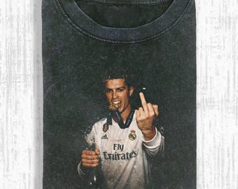 CR7 Portugal Soccer Gifts for Woman and Man, Retro Christiano CR7 Merch Gift, Ronaldo 90s Bootleg T-Shirt