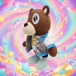 Kanye Dropout Bear Gosedjur – Examensalbuminspirerad Gosedjur, Musikminnen bild 4