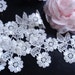 2 3/8 inch wide ivory embroidered lace trim selling by the yard