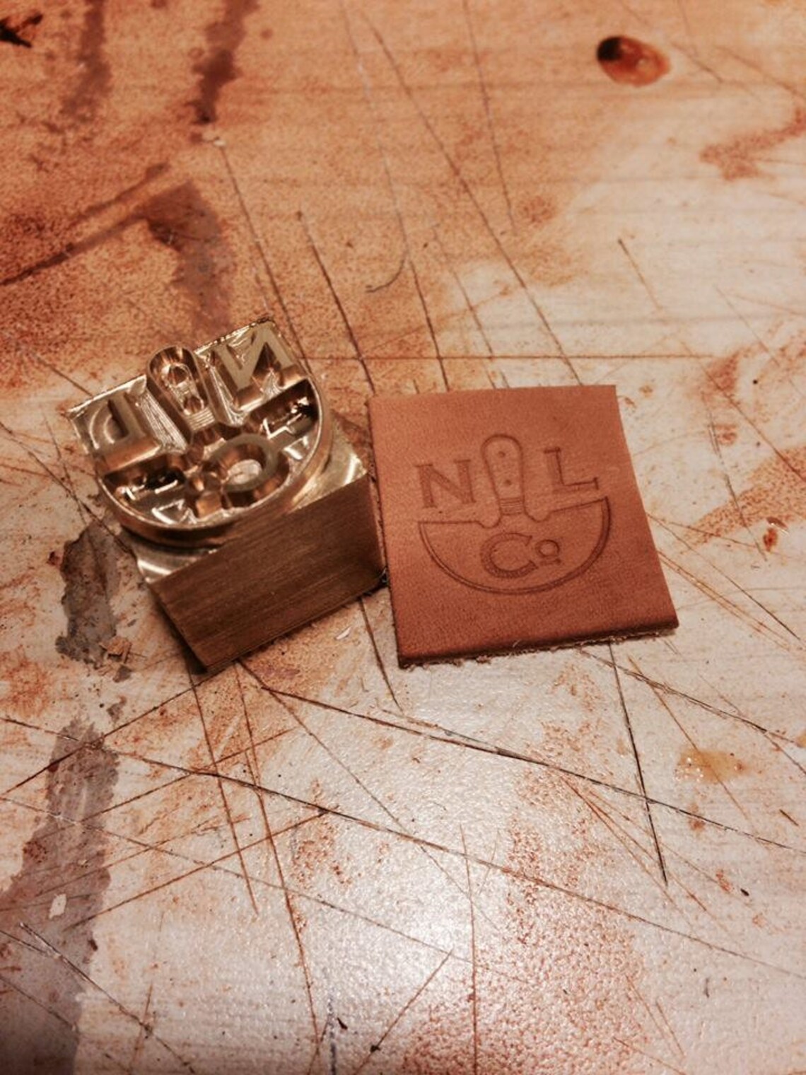 Custom Leather Stamp for Arbor Press Stamping / Embossing / Etsy
