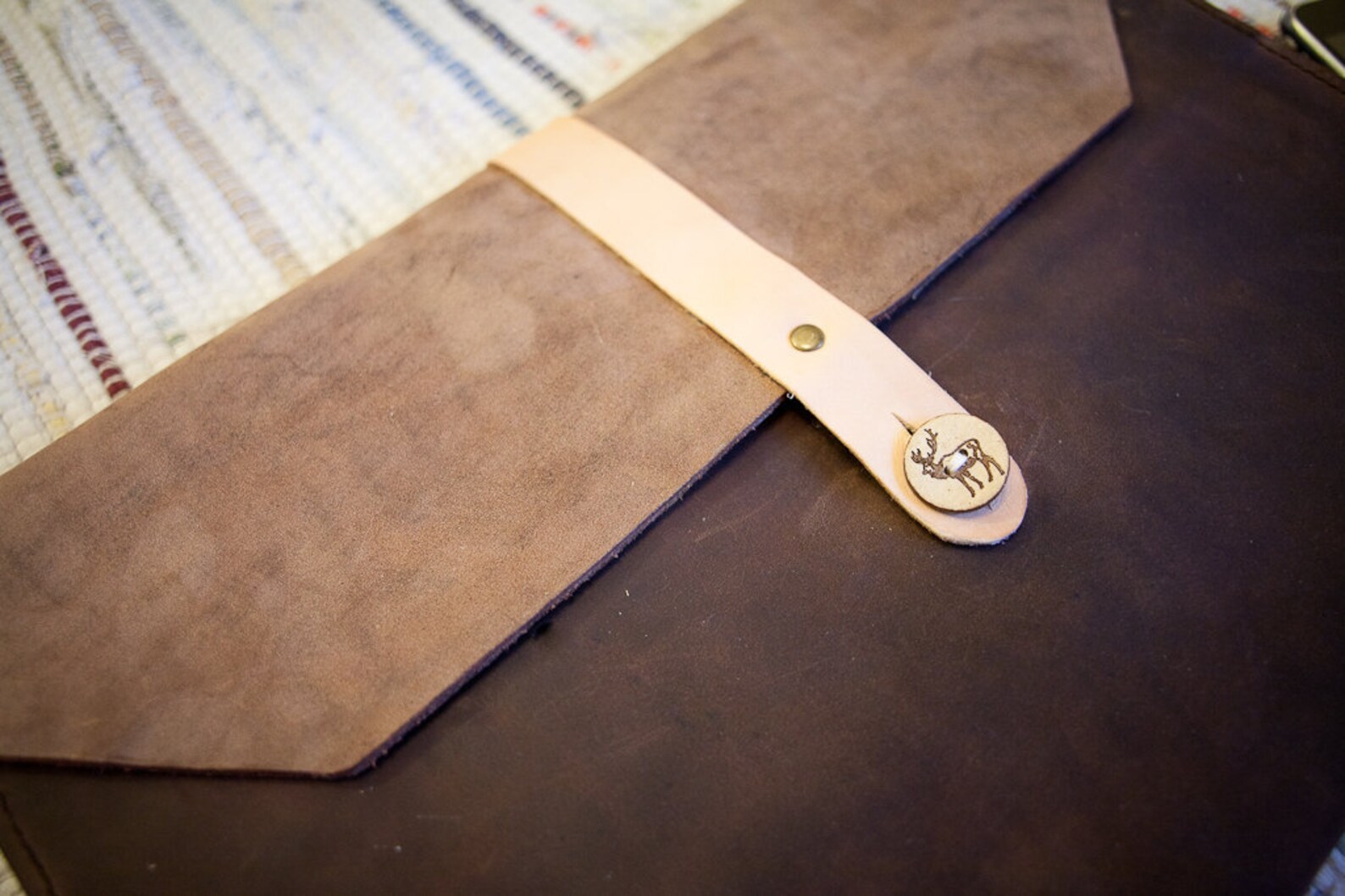 Leather Laptop Case / Sleeve FREE Personalization and Etsy