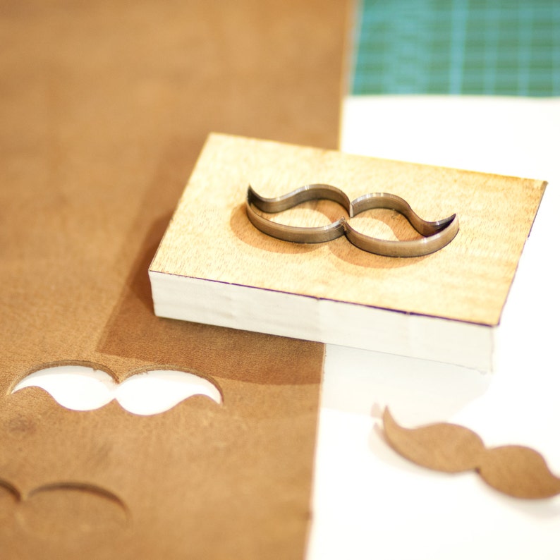 Leather Punch Custom Design for Leather Paper Card Stock Etsy