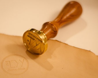 Wax Seal Stamp, Single letter alphabet, STAMP ONLY