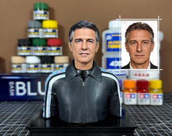 Custom Photo Bust Statues Personalized Portrait Keepsake, One-of-a Kind Gift for Your Family