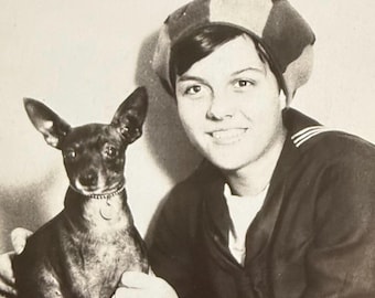 Basenji Dog Vintage Photo AKC Dog Breed Pet Portrait