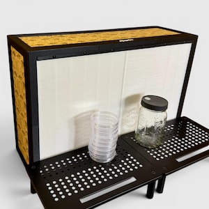 Extra Large Laminar Flow Hood Quad Fan HEPA Workstation with Diffuser System
