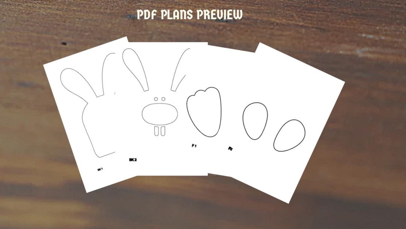 Easter Bunny Basket Scroll Saw Patterns - PDF, SVG Files - Etsy