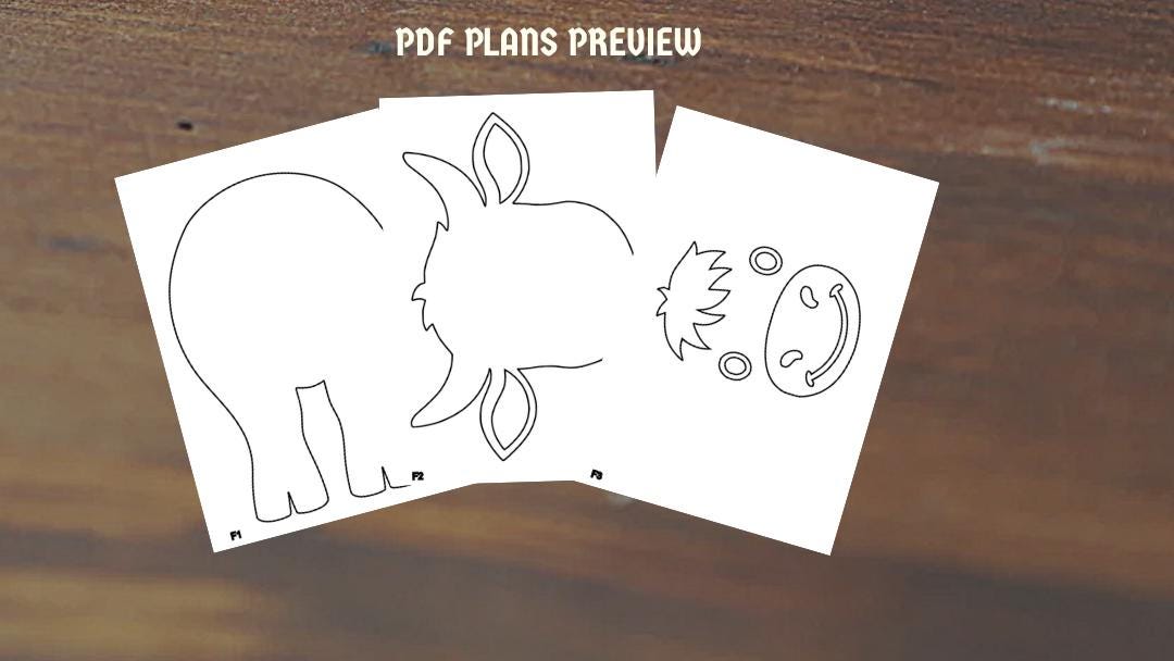 Cow Planter Box Woodworking Plans, Scroll Saw Patterns, PDF, SVG ...