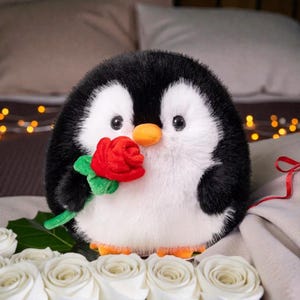 Stuffed Animal Holding Roses - Etsy Stuffed Animal Holding Roses - Etsy