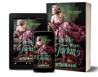 Scottish Historical Romance Ebook Cover | Highlander/Regency Cover | Romance Cover Design | Premade Romance Cover | Cover Women