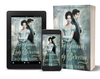 Historical Romance Ebook Cover | Premade Book Cover | Prepaid Romantic Novel Cover | Couple Cover for Historical Romance