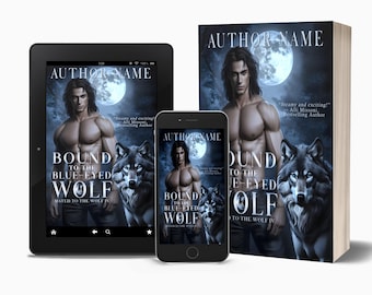 Wolf Shapeshifter Paranormal Romance Ebook Cover| Premade Romantic Cover Design | Prepaid Cover | Fantasy Cover Art | Wolf Cover